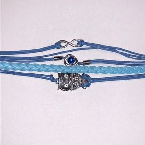 Owl Infinity Bracelet - New
